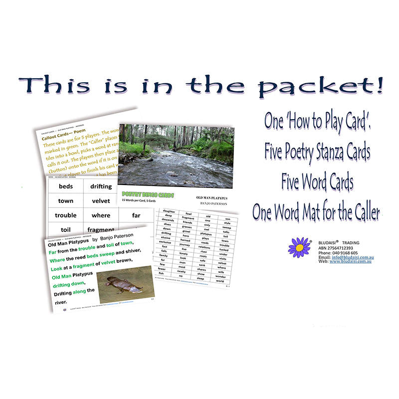 Old Man Platypus by Banjo Paterson