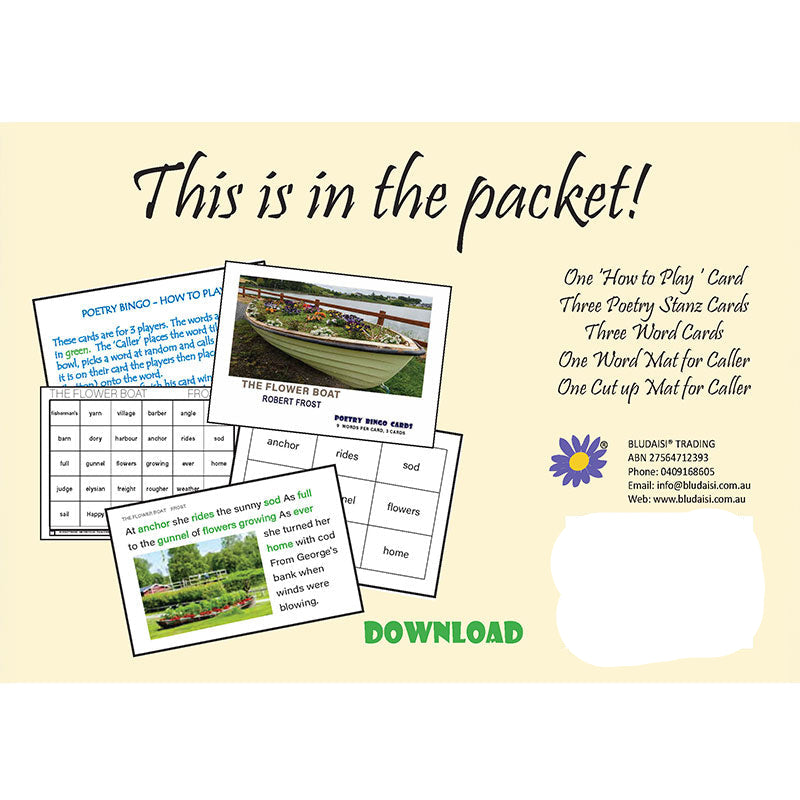 The Flower Boat (Digital) by Robert Frost