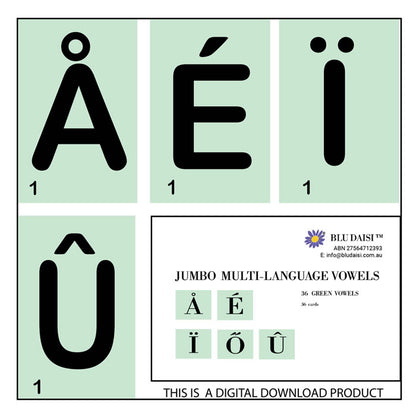 Jumbo Alphabet Letters Bundle (Digital)